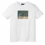 T-Shirt Agave Bike Wall white von recolution