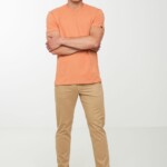 T-Shirt Agave capri orange von recolution
