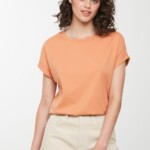 T-Shirt Cayenne capri orange von recolution