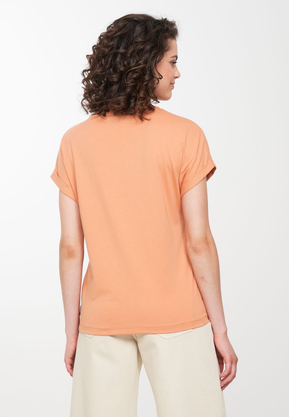T-Shirt Cayenne capri orange von recolution