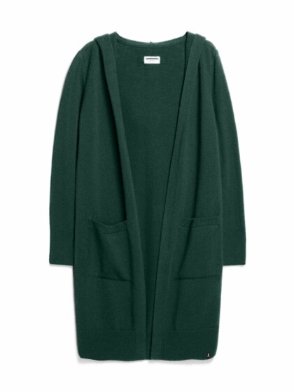 Cardigan Warmaa teal stone von Armedangels
