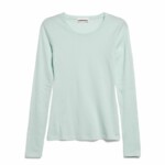 Longsleeve Enriccaa Soft polar green von Armedangels