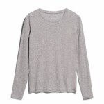 Longsleeve Jaaleaa grey melange von Armedangels