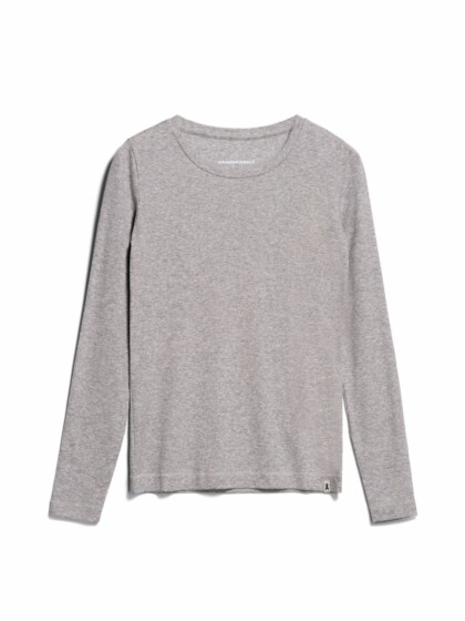 Longsleeve Jaaleaa grey melange von Armedangels