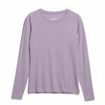 Longsleeve Jaaleaa light purple stone von Armedangels