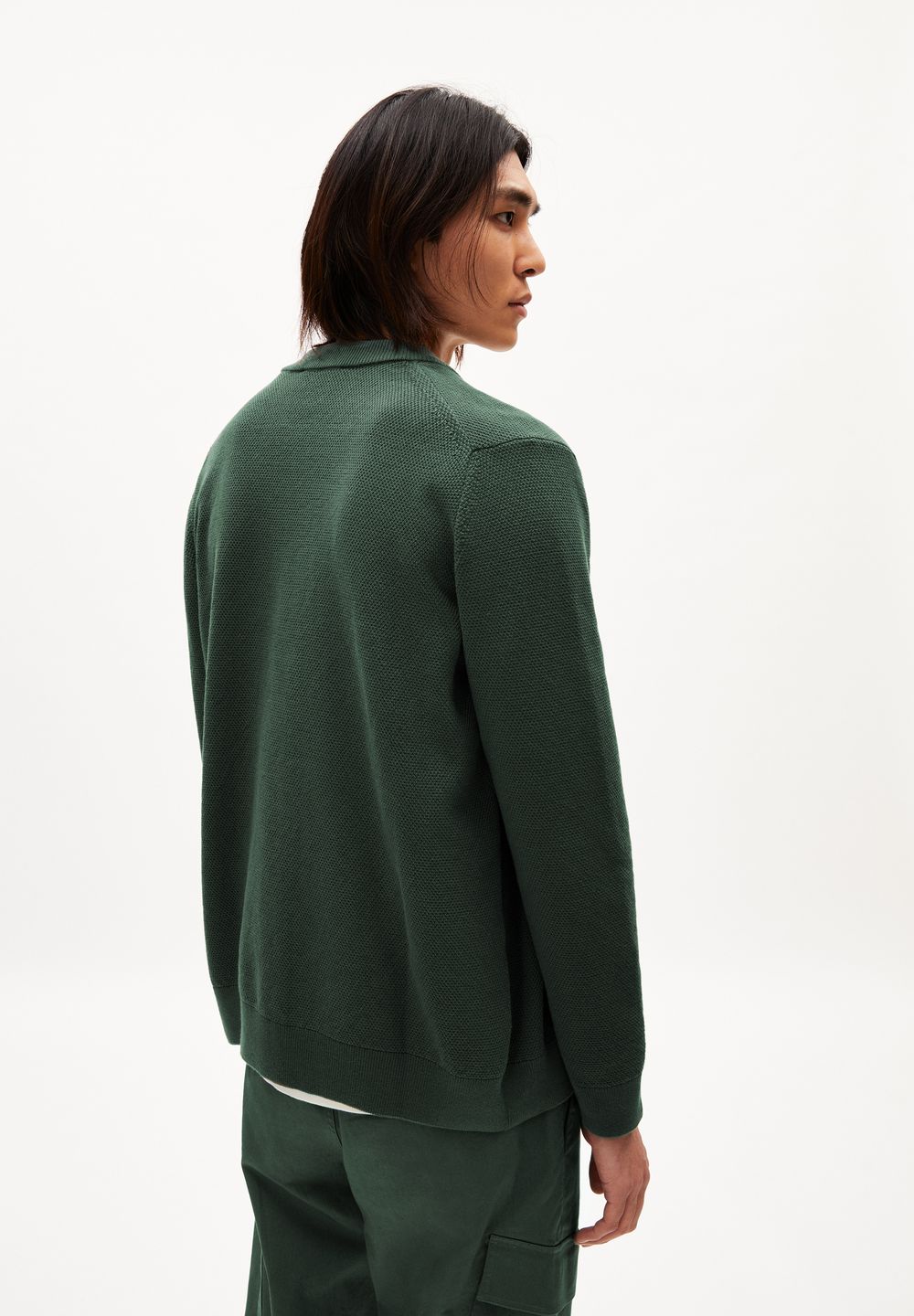 Strickpullover Aagadi Compact boreal green von Armedangels