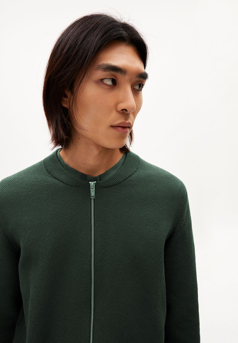 Strickpullover Aagadi Compact boreal green von Armedangels