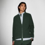 Strickpullover Aagadi Compact boreal green von Armedangels