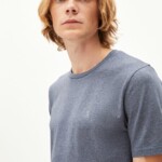 T-Shirt Jaames Classic used navy von Armedangels