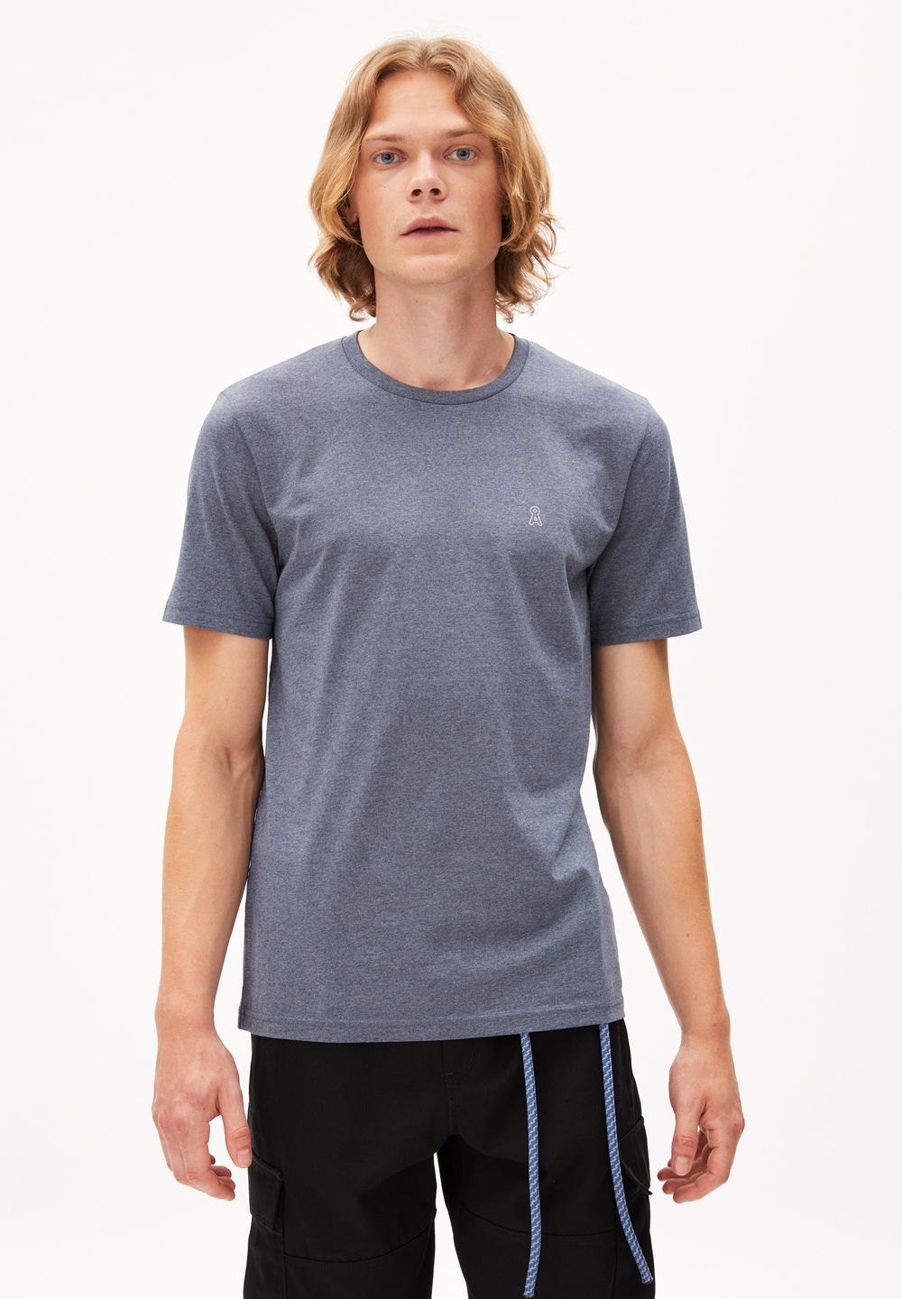T-Shirt Jaames Classic used navy von Armedangels