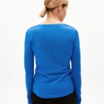 Longsleeve Enriccaa Soft warm blue von Armedangels