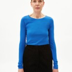 Longsleeve Enriccaa Soft warm blue von Armedangels