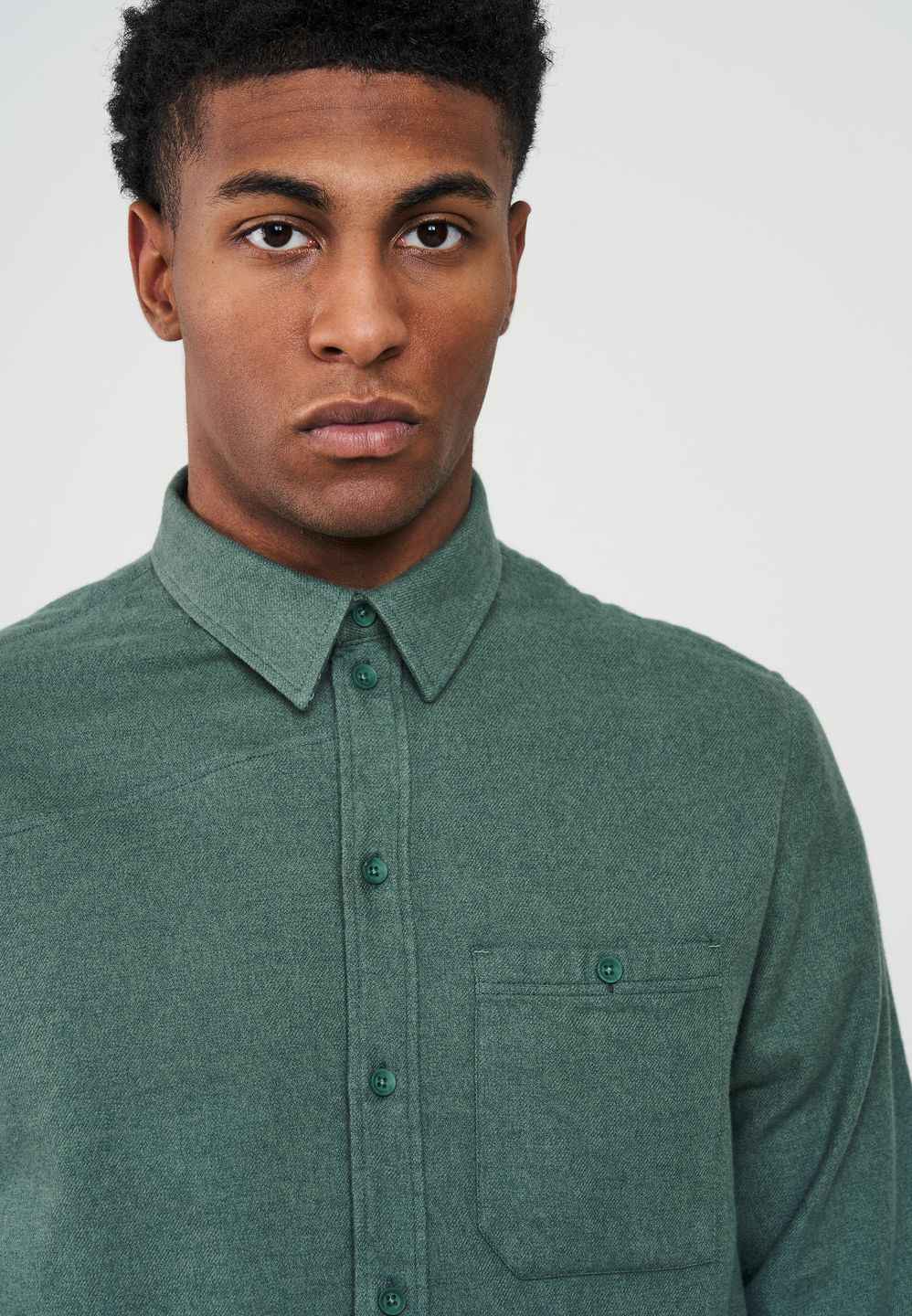 Hemd Disanthus Twotone deep green von