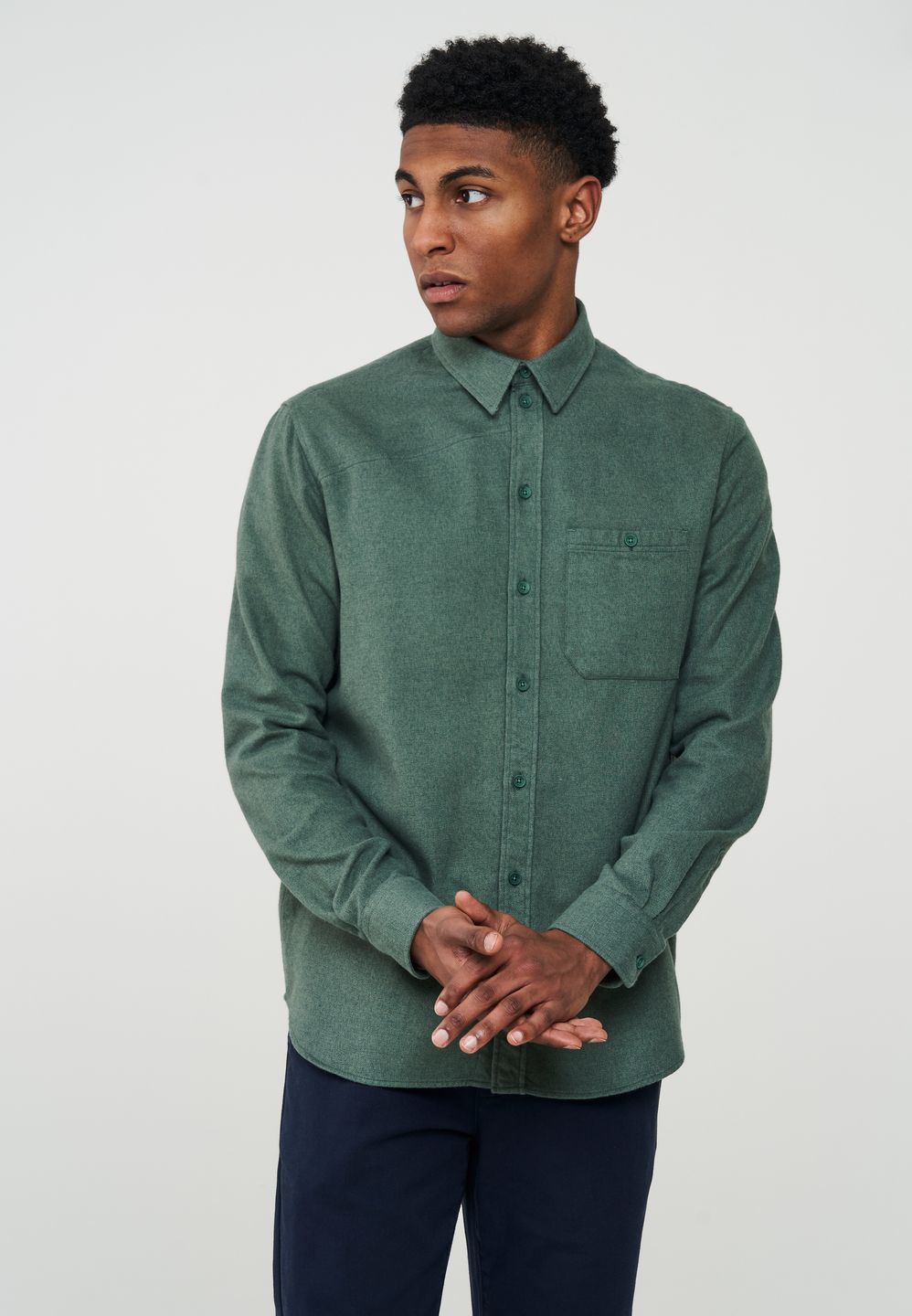 Hemd Disanthus Twotone deep green von