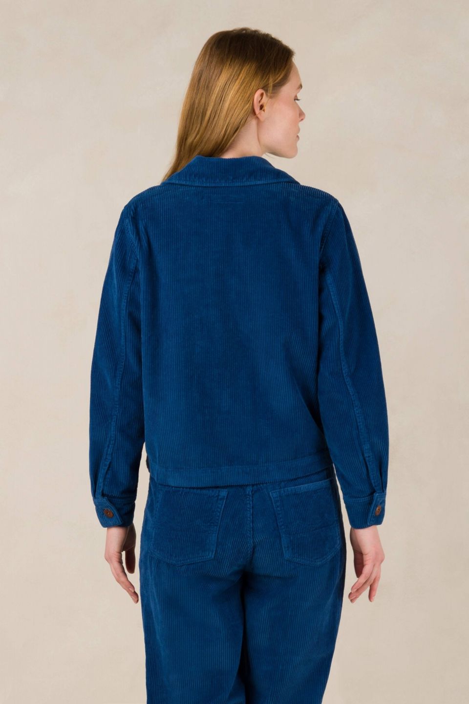 Jacke Navarre Cord pottery clay von Kings of Indigo