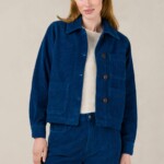 Jacke Navarre Cord pottery clay von Kings of Indigo