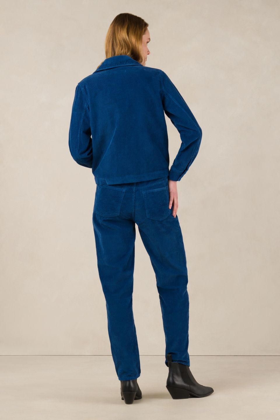 Jacke Navarre Cord pottery clay von Kings of Indigo