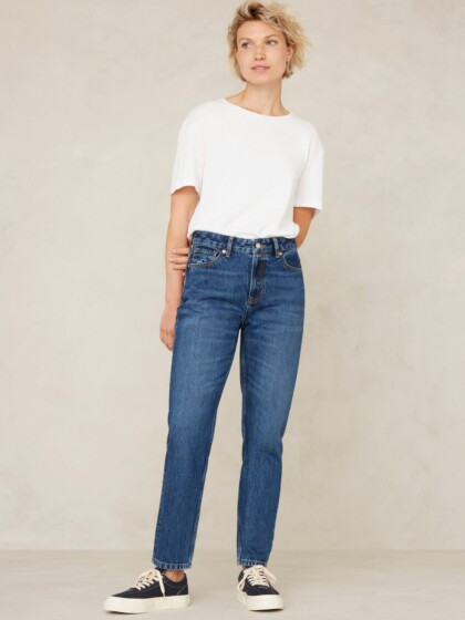 Jeans Caroline Cropped stanley mid used von Kings of Indigo