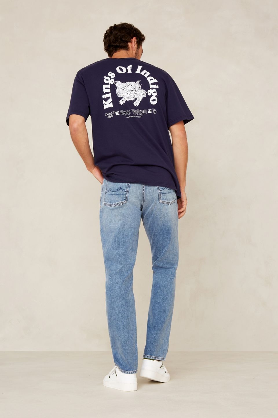 Jeans Kong holo vintage light blue von Kings of Indigo