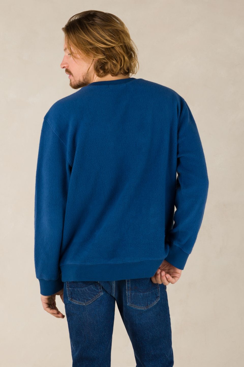Sweatshirt Neil electric blue carp von Kings of Indigo
