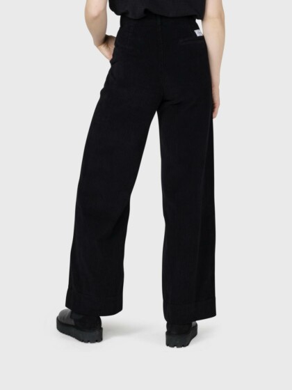 Hose Lydia jumbo corduroy Black von Klitmøller Collective