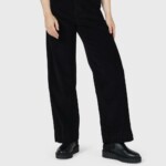 Hose Lydia jumbo corduroy Black von Klitmøller Collective