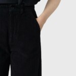 Hose Lydia jumbo corduroy Black von Klitmøller Collective