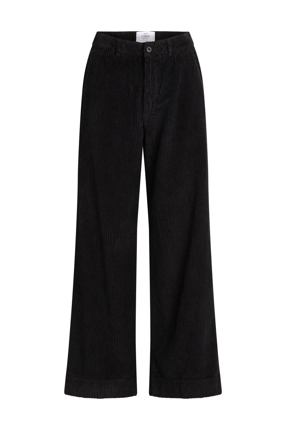 Hose Lydia jumbo corduroy Black von Klitmøller Collective