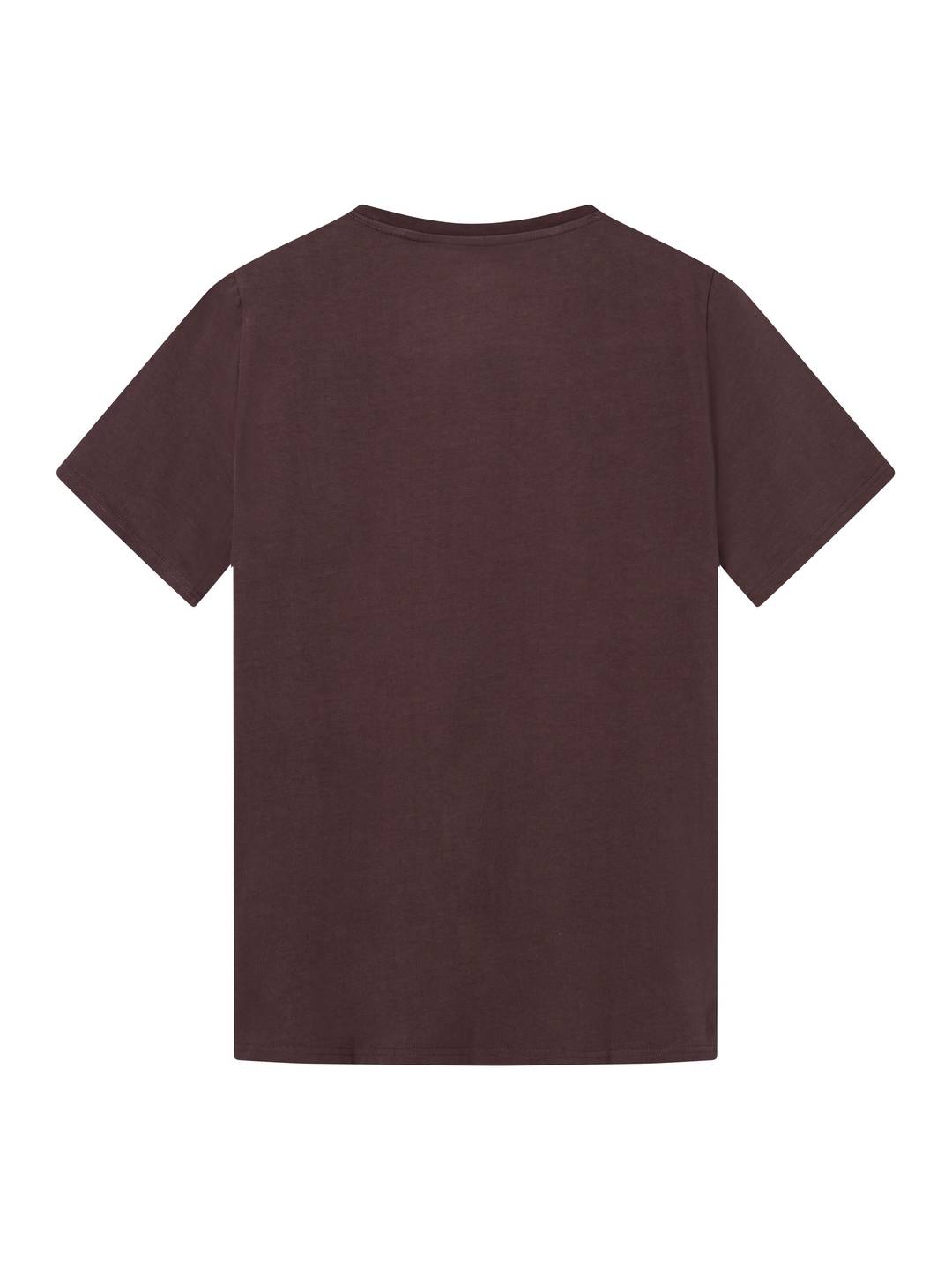 Basic T-Shirt deep mahogany von KnowledgeCotton Apparel