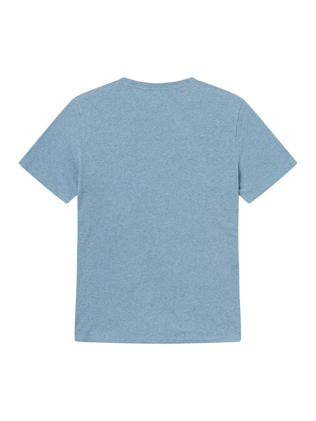 Basic T-Shirt dusty blue melange von KnowledgeCotton Apparel