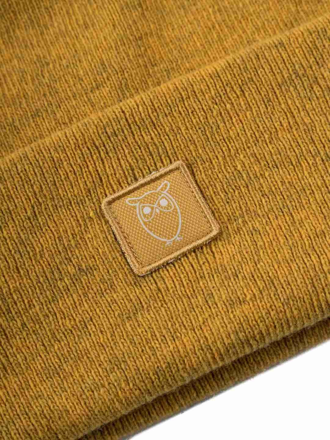 Beanie Double layer wool tinsel von KnowledgeCotton Apparel