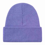 Beanie Double layer wool violet tulip von KnowledgeCotton Apparel