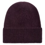 Beanie High wool deep mahogany von KnowledgeCotton Apparel