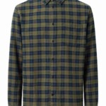 Hemd Loose fit checkered green check von KnowledgeCotton Apparel