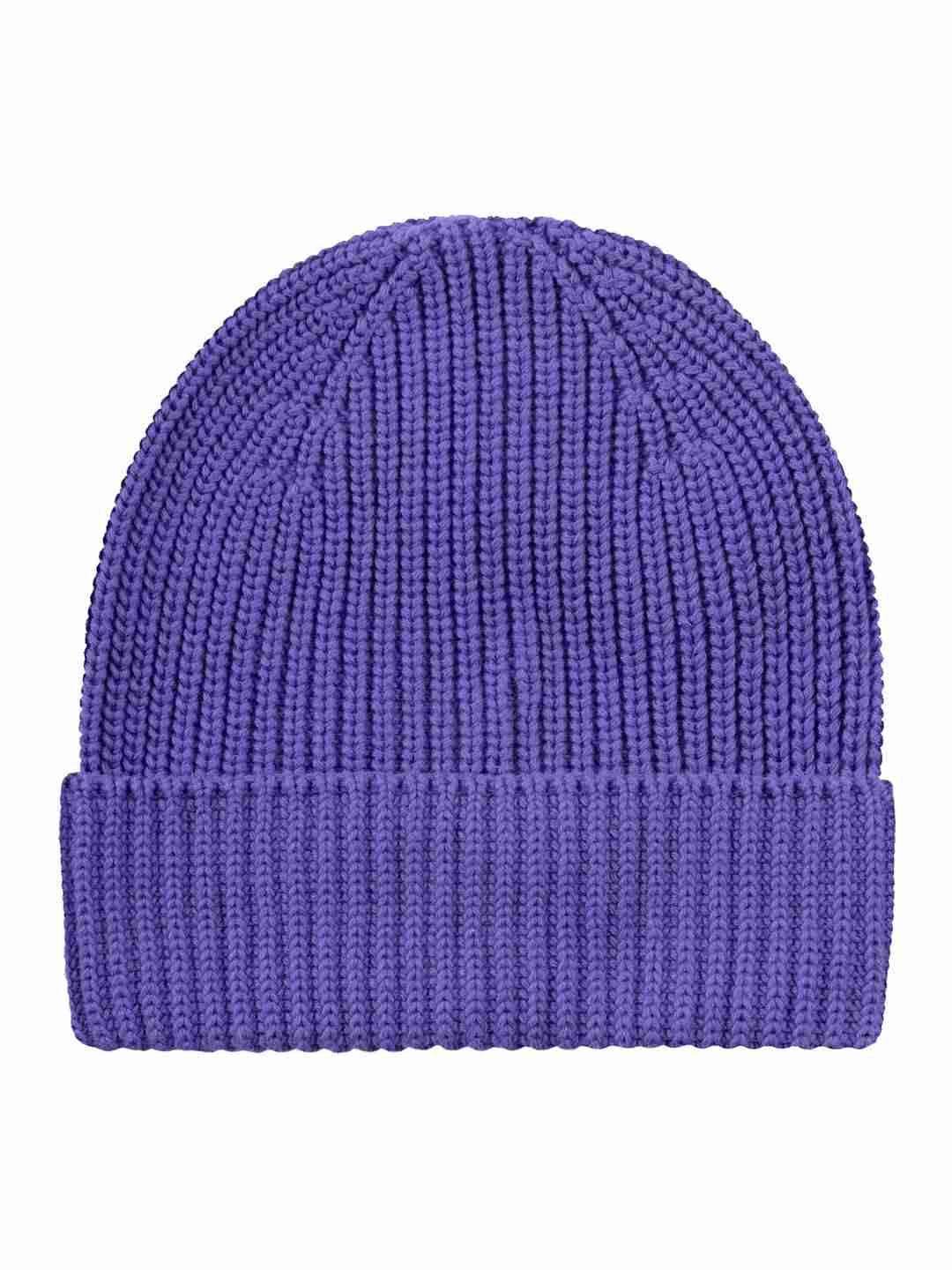 Mütze Rib hat deep purple von KnowledgeCotton Apparel