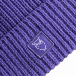 Mütze Rib hat deep purple von KnowledgeCotton Apparel