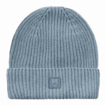 Mütze Rib hat dusty blue melange von KnowledgeCotton Apparel