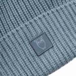 Mütze Rib hat dusty blue melange von KnowledgeCotton Apparel