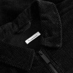 Overshirt Classic 8-wales cotton corduroy black jet von KnowledgeCotton Apparel