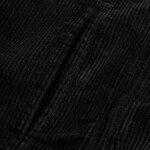 Overshirt Classic 8-wales cotton corduroy black jet von KnowledgeCotton Apparel