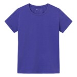 T-Shirt Basic deep purple von KnowledgeCotton Apparel