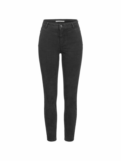 Jeans High-Waist black denim von Lanius