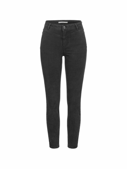 Jeans High-Waist black denim von Lanius