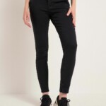 Jeans High-Waist black denim von Lanius