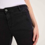 Jeans High-Waist black denim von Lanius