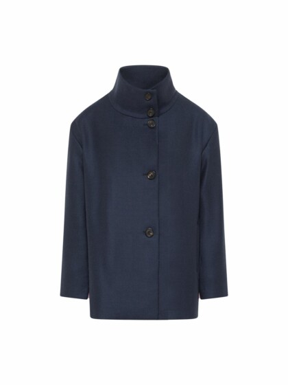 Kurzmantel night blue von Lanius