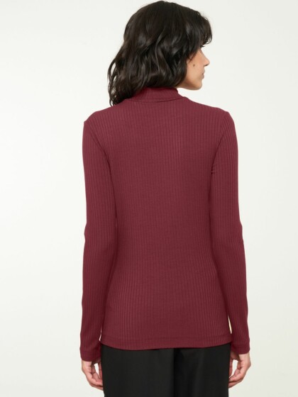 Longsleeve Crassula dark cherry von