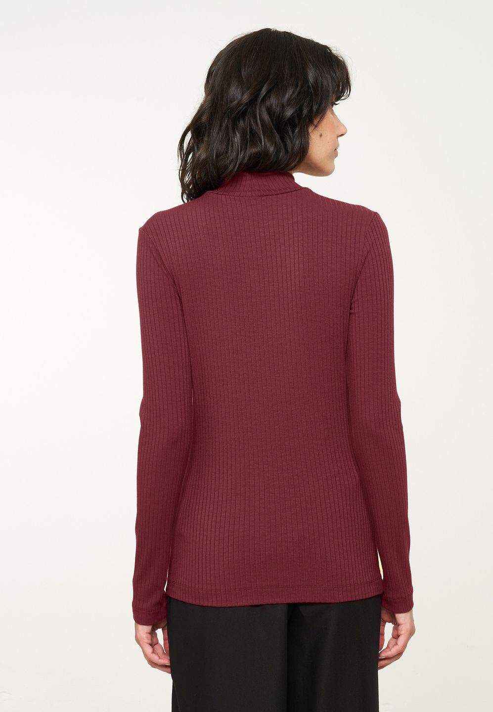 Longsleeve Crassula dark cherry von