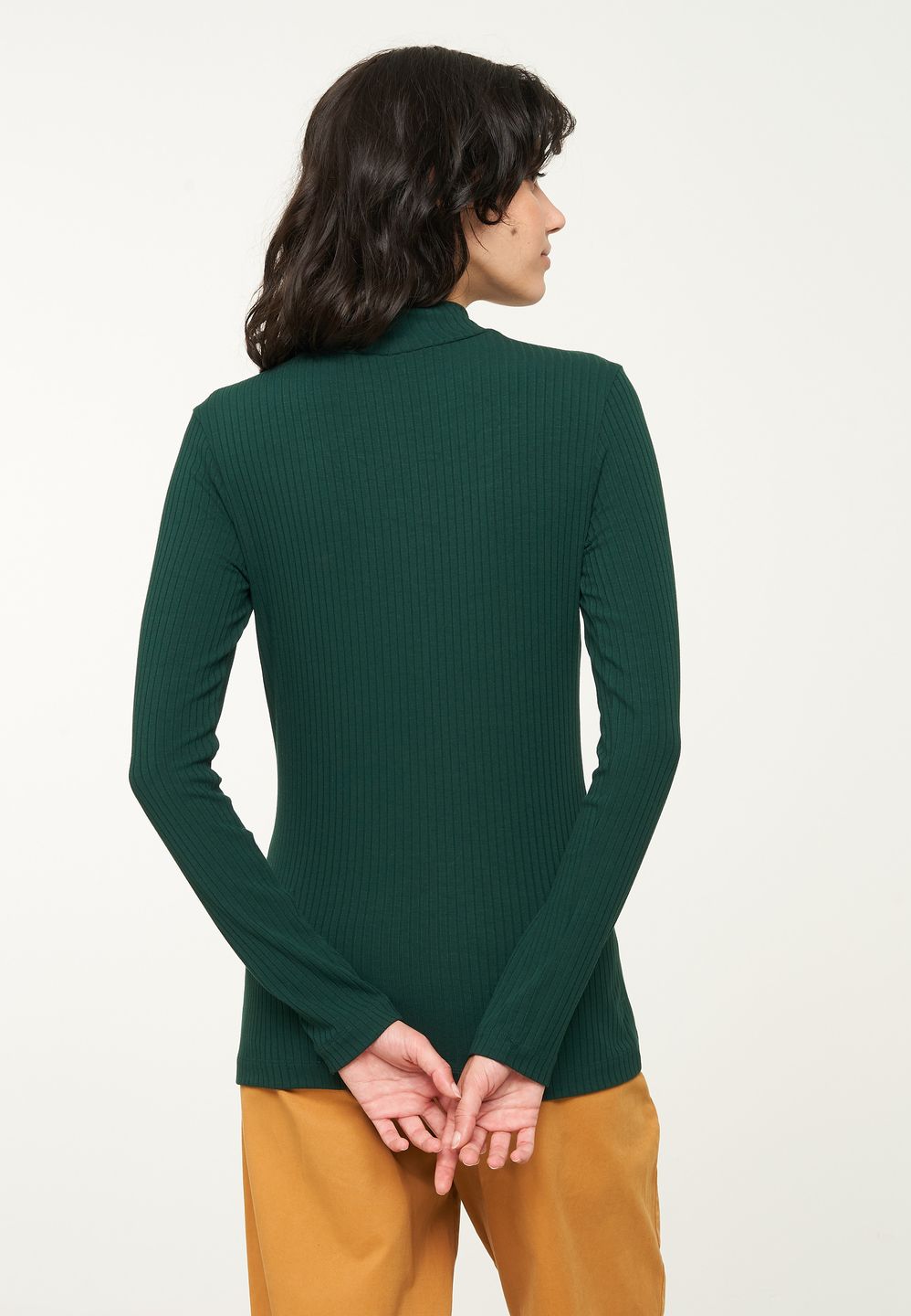 Longsleeve Crassula dark green von