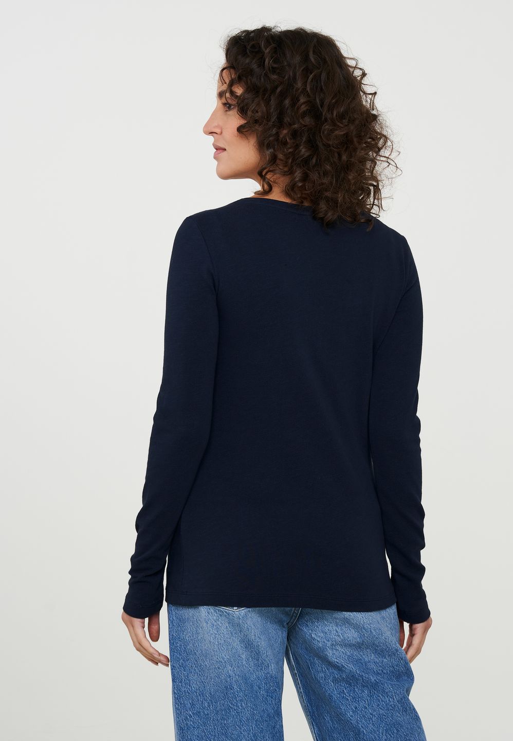 Longsleeve Iris dark navy von